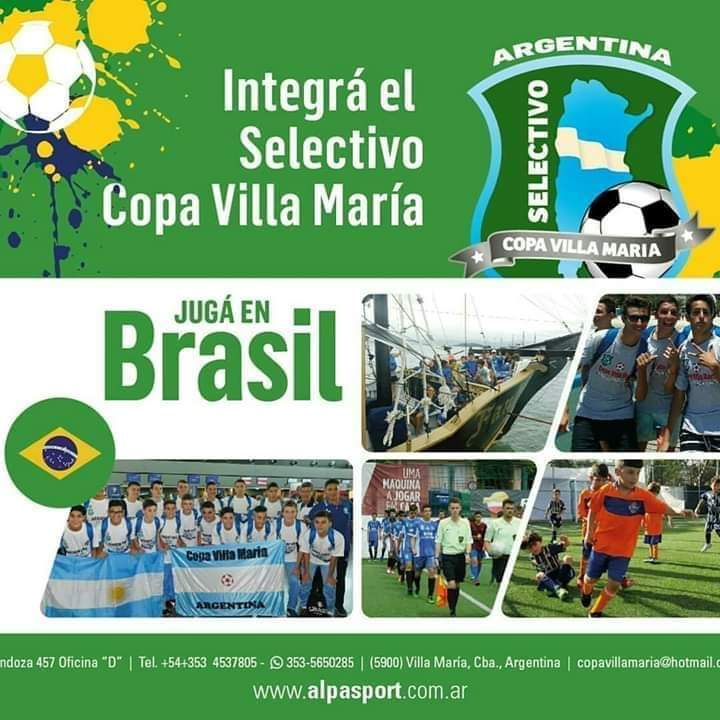 Tour 2025 – Juga en Brasil – del 11 al 18 de Diciembre con el SELECTIVO CVM Sub 12 en la Copa Floripa Brasil.