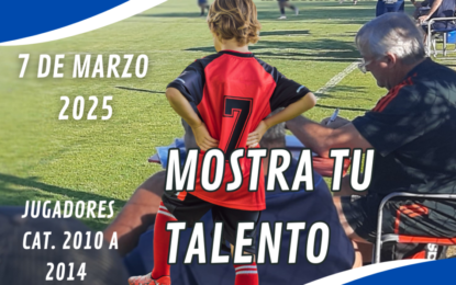 PRUEBA DE JUGADORES FUTBOL: Mostra Tu Talento en el «DRAFT de ALPASPORT» de Marzo..