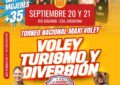 En SEPTIEMBRE juga la 9a. 🏆🏐 «ALPASPORT VOLEY CUP» en Rio Segundo,  los dias 20 Y 21…