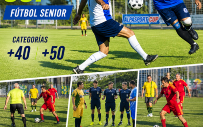 4° Torneo Internacional «ALPASPORT CUP Senior» en  SEPTIEMBRE tu equipo tiene un nuevo desafio……