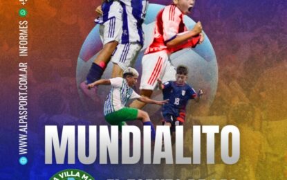 INSCRIPCIONES ABIERTAS para la 25ª Copa Villa Maria 2026….Disfruta del Fútbol y tus vacaciones de Verano en un Gran Torneo..!!