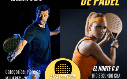 ALPASPORT CUP de Padel…preparate para vivir  un GRAN fin de Semana en Festival Deportivo….