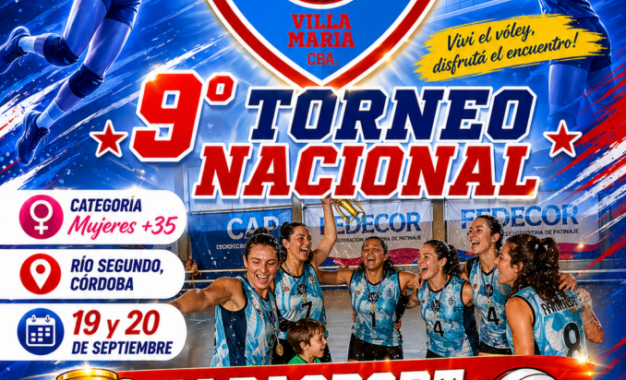 🏆 SEPTIEMBRE 🏐 «ALPASPORT VOLEY CUP» en Rio Segundo,  los dias 19 y 20…